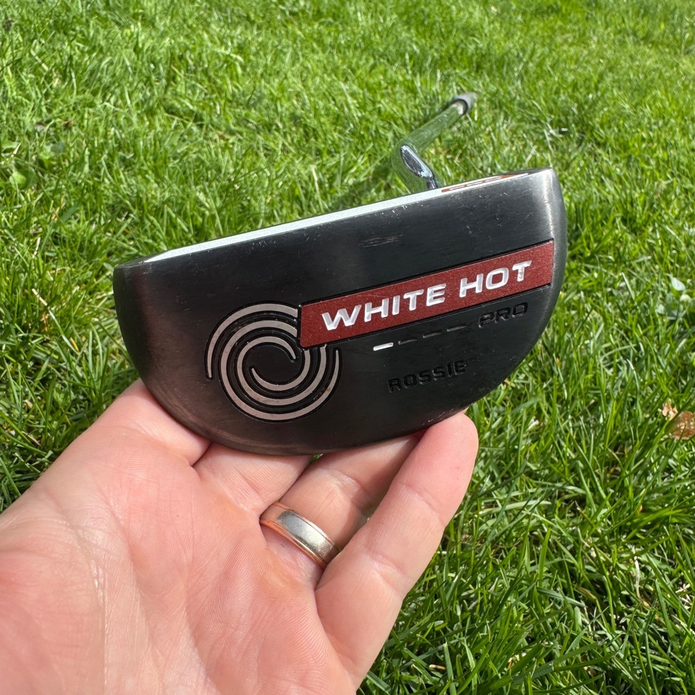 Odyssey White Hot Pro Rossie Putter Mens 34" Black Right Hand Mallet Golf Club